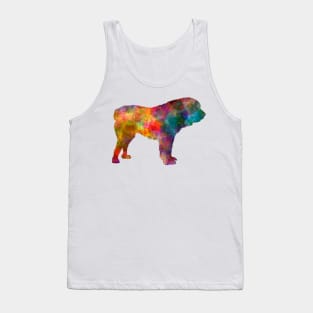 Central Asian Shepherd Dog in watercolor Tank Top